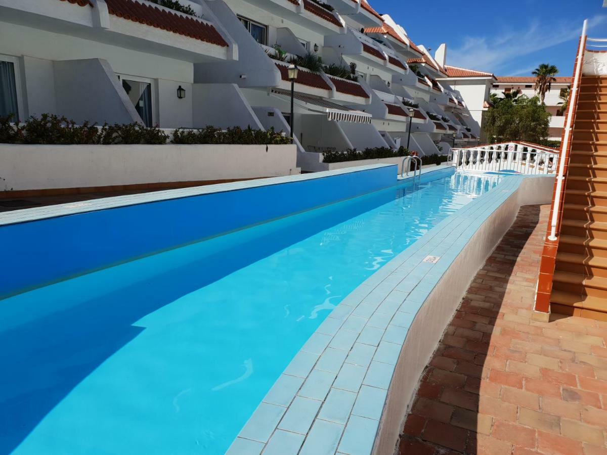 Casa Las Flores With Heated Pool, Only 490 Meters To The Beach, Balcony, Wifi Arona  Bagian luar foto