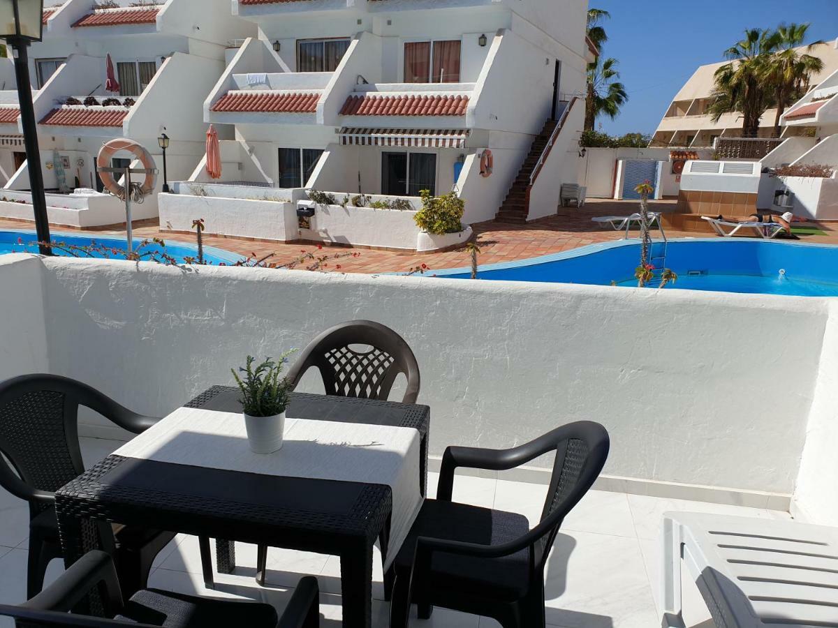 Casa Las Flores With Heated Pool, Only 490 Meters To The Beach, Balcony, Wifi Arona  Bagian luar foto